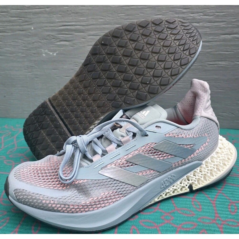 Adidas 4DFWD Pulse Magic Grey Silver Metallic Turbo Sneaker GZ8623 Men's Size 11